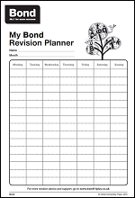 bond-11-plus-revision-planner