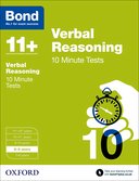 Cover image - Bond Verbal Reasoning 10 Minute Tests 8-9 years 