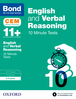 Cover image - Bond 11+: English & Verbal Reasoning: CEM 10 Minute Tests :8-9 years